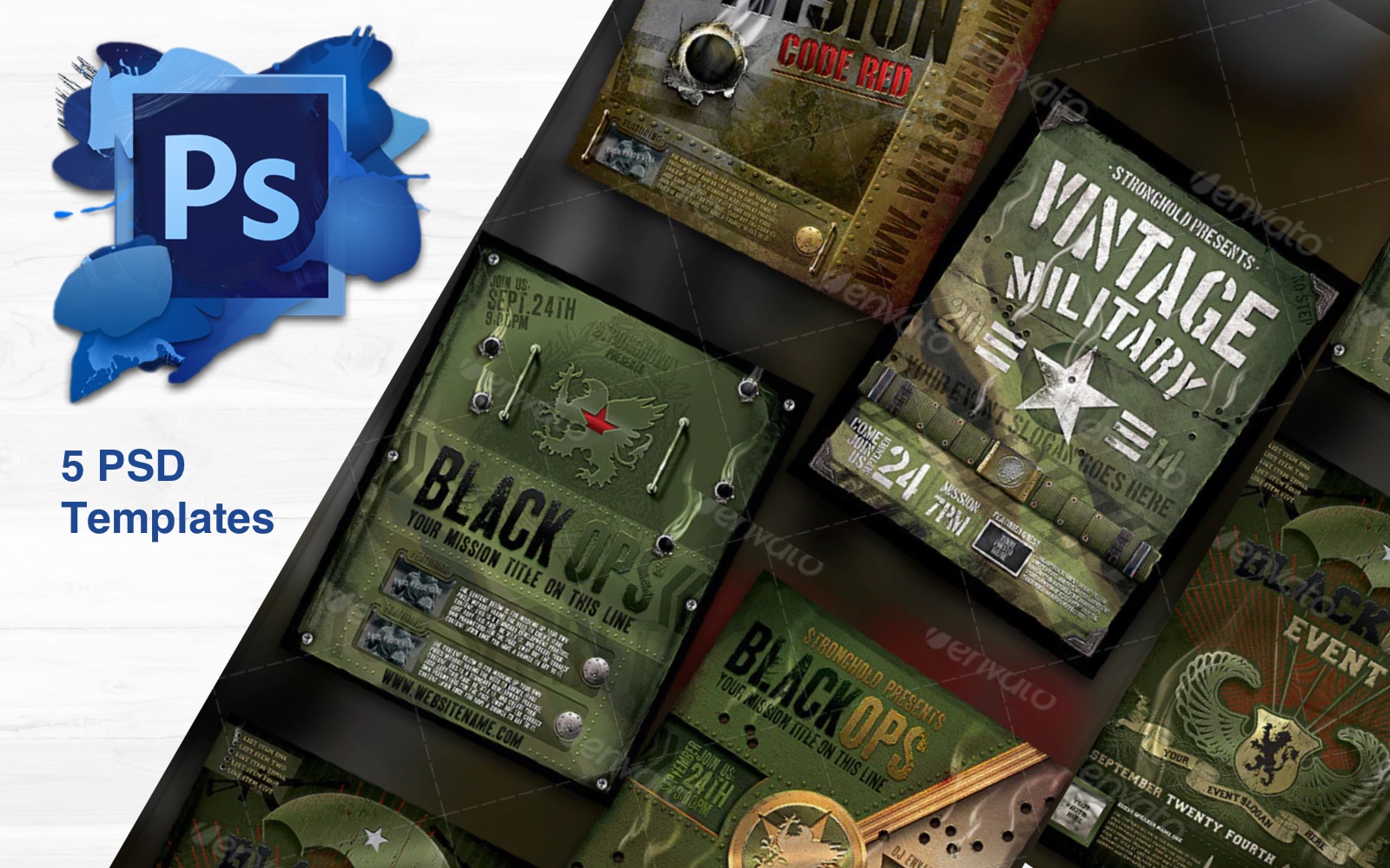 Download The Military Templates Bundle